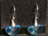 Sterling Silver & Swarovski Crystal
Aquamarine Swarovski Crystal Hearts
Available in multiple colors:
Siam, Amethyst, Peridot, Tanzanite, Astral Pink, Sapphire & More!
Limited Quantities
