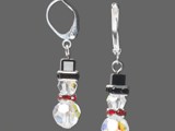 Swarovski Snowmen!
Sterling & Swarovski snowman earrings
Rhinestone collars
Swarovski Cube Hat
Swarovski Rounds
Available:  Contact Us