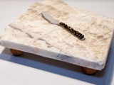 Rare White Quartz Stone
Cutting Board w/garnished spreader
9x10
CCH00C00000080
Available:  Contact Us