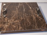 Granite Serving Tray
Brushed Nickel Curved Handles
Spreader Included
12x12
TCH00CS00000041
Available:  7th Son Cellars