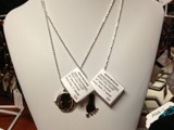 In the Mood!
Various Mood charm pendants available on sterling or just plain sterling coated chains!
SOLD!
