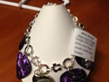 Musically Inspired!
Sterling SilverBracelet, Mood charm
and Guitar Picks
SOLD!