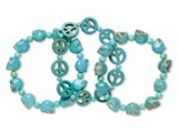 Peace Stretch Bracelets
Various Designs available
only at The Nest!
